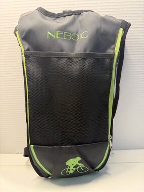 Backpack Cycling Running Pack with Water Bladder Black 2.0 L